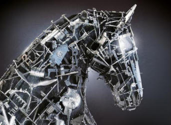 Les Troyens - Horse construct